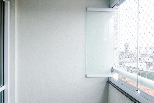 Varanda da Sala de apartamento à venda com 3 quartos, 59m² em Jardim Imperador, Guarulhos