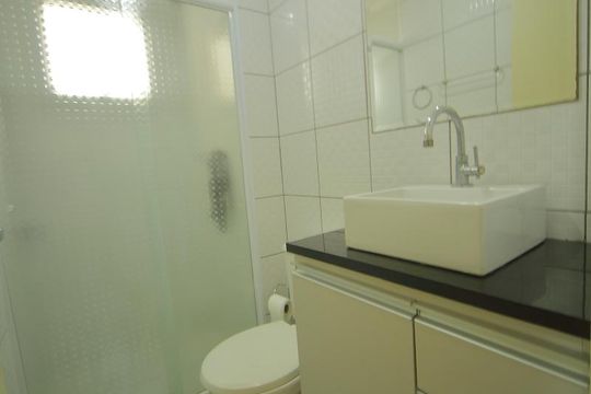 Banheiro  de apartamento para alugar com 2 quartos, 50m² em Assunção, São Bernardo do Campo