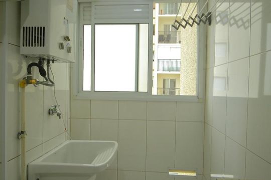 Área de Serviço de apartamento para alugar com 2 quartos, 50m² em Assunção, São Bernardo do Campo