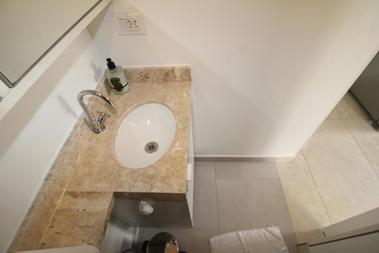 Banheiro de kitnet/studio à venda com 1 quarto, 31m² em Santana, São Paulo