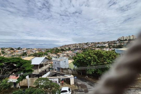 Suíte - Vista de apartamento à venda com 2 quartos, 55m² em Salgado Filho, Belo Horizonte