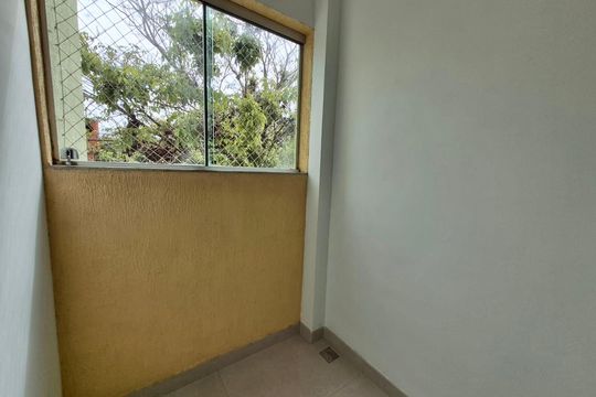 Varanda da Sala de apartamento à venda com 2 quartos, 55m² em Salgado Filho, Belo Horizonte