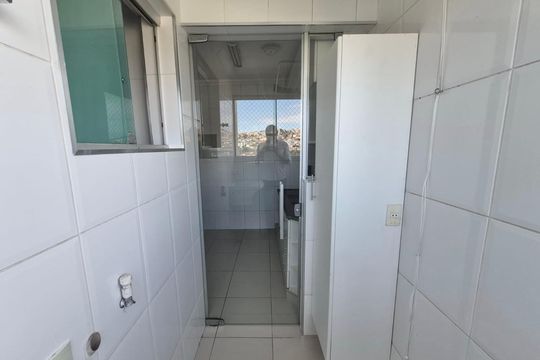 Área de Serviço de apartamento à venda com 2 quartos, 55m² em Salgado Filho, Belo Horizonte
