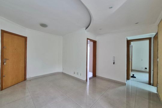 Sala de apartamento à venda com 2 quartos, 55m² em Salgado Filho, Belo Horizonte