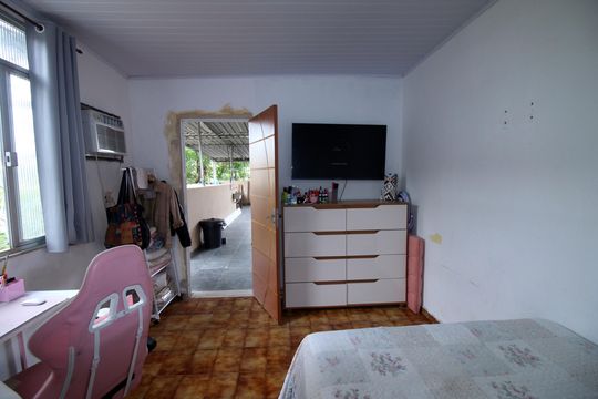 Sala/Quarto de casa para alugar com 1 quarto, 32m² em Jardim América, Rio de Janeiro