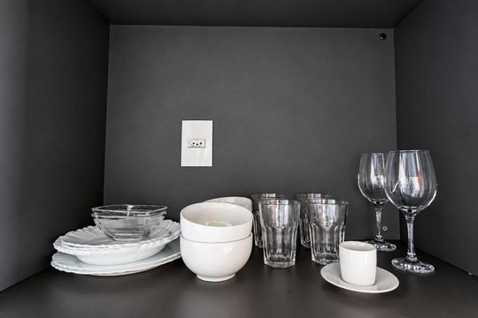 Cozinha de kitnet/studio à venda com 1 quarto, 23m² em Sé, São Paulo