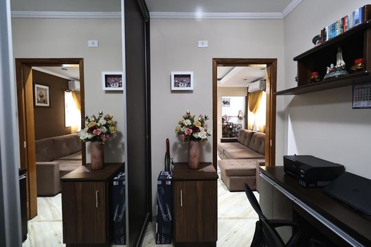 Quarto 1 de apartamento à venda com 2 quartos, 114m² em Vila Bela Vista, Santo André