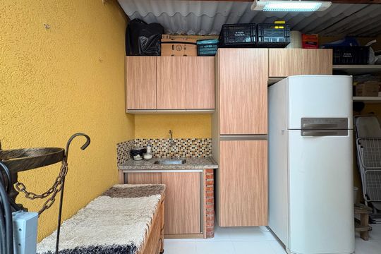 Lavanderia de apartamento à venda com 2 quartos, 114m² em Vila Bela Vista, Santo André