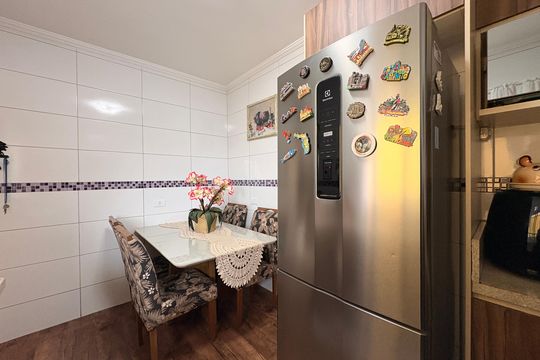 Cozinha de apartamento à venda com 2 quartos, 114m² em Vila Bela Vista, Santo André