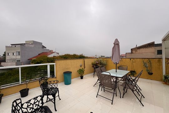 Cobertura de apartamento à venda com 2 quartos, 114m² em Vila Bela Vista, Santo André