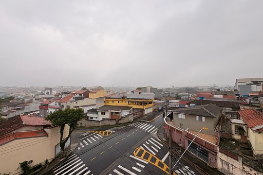 Vista da cobertura de apartamento à venda com 2 quartos, 114m² em Vila Bela Vista, Santo André