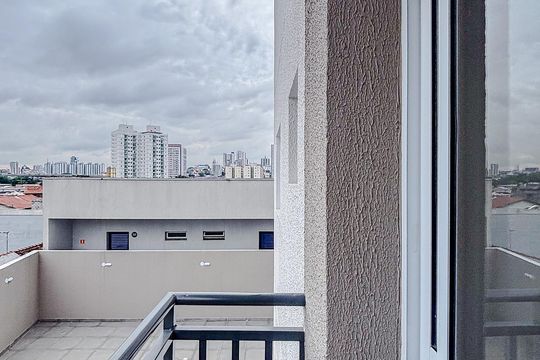 Varanda de apartamento para alugar com 2 quartos, 47m² em Chácara Califórnia, São Paulo