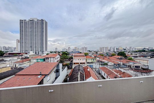 Vista da Varanda de apartamento para alugar com 2 quartos, 47m² em Chácara Califórnia, São Paulo