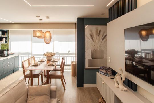 Sala de apartamento para alugar com 2 quartos, 44m² em Vila Dom Pedro Ii, São Paulo