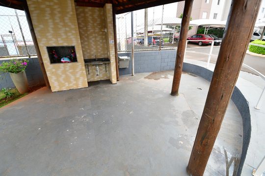 Área comum - Churrasqueira de apartamento à venda com 2 quartos, 46m² em Residencial Real Parque, Sumaré