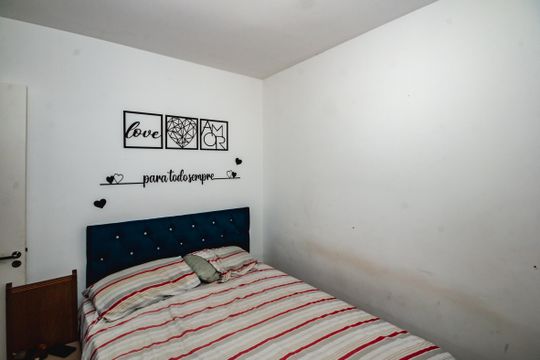 Quarto 1 de apartamento à venda com 2 quartos, 45m² em Alphaville Vespasiano, Vespasiano