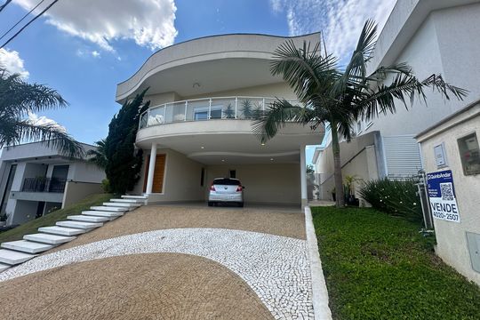 Fachada de casa de condomínio à venda com 3 quartos, 364m² em Jardim do Golf I, Barueri
