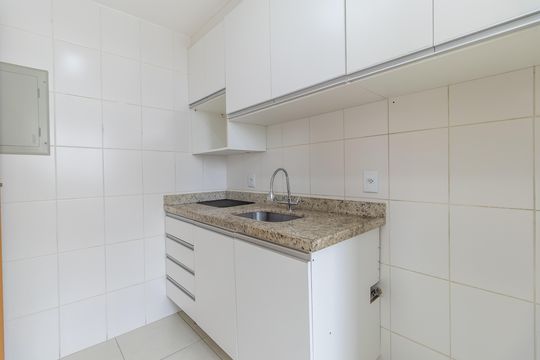 Cozinha e Área de Serviço de apartamento para alugar com 3 quartos, 78m² em Jaraguá, Belo Horizonte