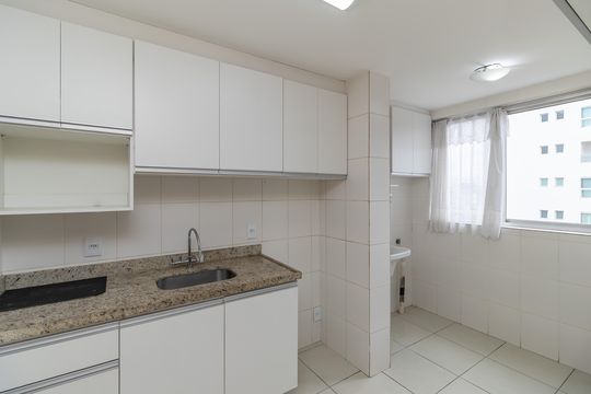 Cozinha e Área de Serviço de apartamento para alugar com 3 quartos, 78m² em Jaraguá, Belo Horizonte