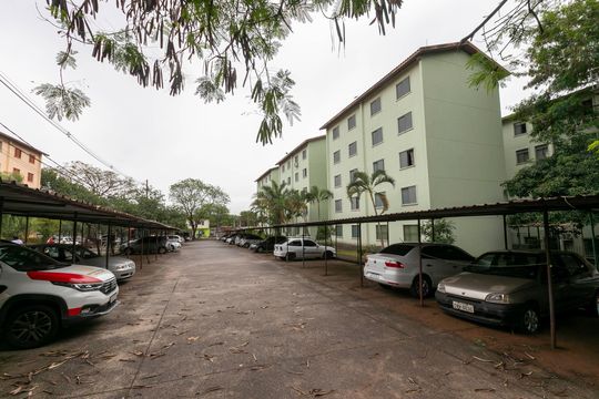 FRENTE DO CONDOMÍNIO de apartamento à venda com 2 quartos, 52m² em Techno Park, Campinas