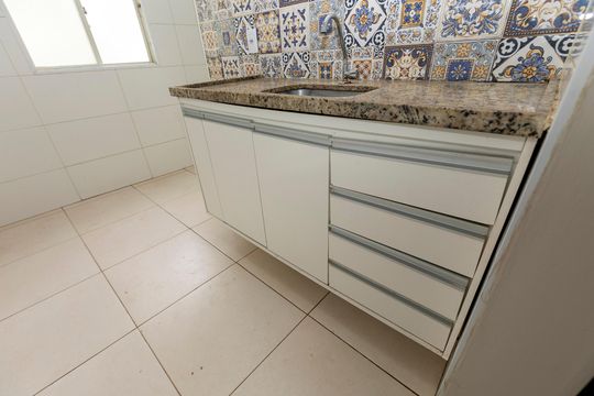 COZINHA de apartamento à venda com 2 quartos, 52m² em Techno Park, Campinas