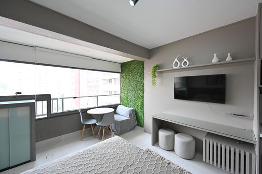 Sala/Quarto de kitnet/studio à venda com 1 quarto, 28m² em Vila Clementino, São Paulo
