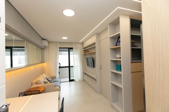 Apartamento para alugar com 1 quarto, 46m² em Centro, Campinas