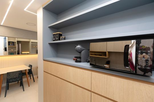 COZINHA de apartamento para alugar com 1 quarto, 46m² em Centro, Campinas