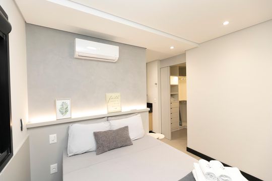 QUARTO de apartamento para alugar com 1 quarto, 46m² em Centro, Campinas