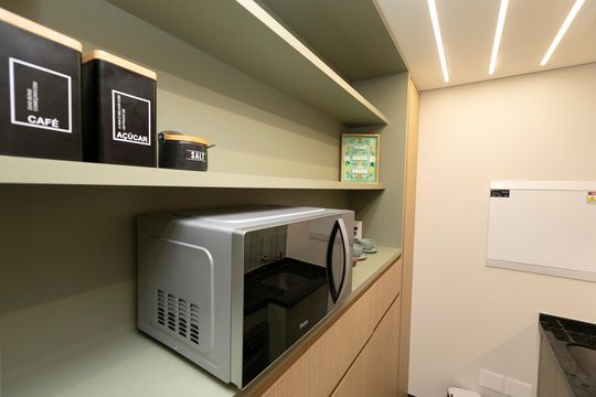 COZINHA de apartamento para alugar com 1 quarto, 46m² em Centro, Campinas
