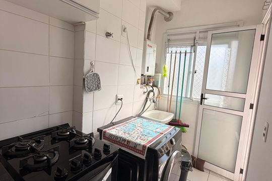 Área de Serviço de apartamento à venda com 2 quartos, 59m² em Engordadouro, Jundiaí