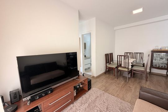 Sala de apartamento à venda com 2 quartos, 59m² em Engordadouro, Jundiaí