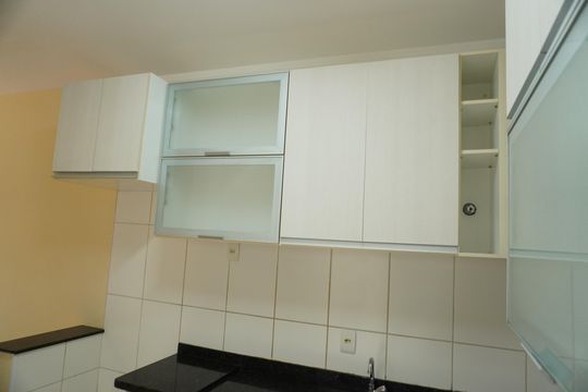 Cozinha e Área de Serviço de casa de condomínio à venda com 2 quartos, 78m² em Residencial Boa Vista, Americana