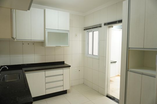 Cozinha e Área de Serviço de casa de condomínio à venda com 2 quartos, 78m² em Residencial Boa Vista, Americana