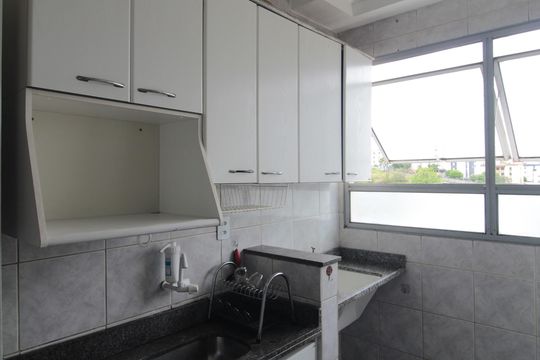 Cozinha e Área de Serviço de apartamento à venda com 3 quartos, 70m² em Manacás, Belo Horizonte