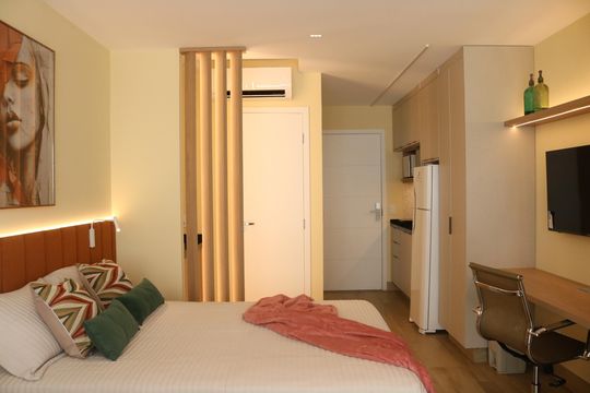 Quarto de apartamento para alugar com 1 quarto, 26m² em Perdizes, São Paulo
