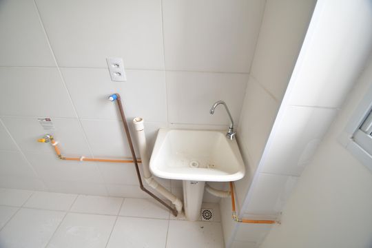 Área de Serviço de apartamento à venda com 2 quartos, 45m² em Jardim Boa Esperança, Campinas