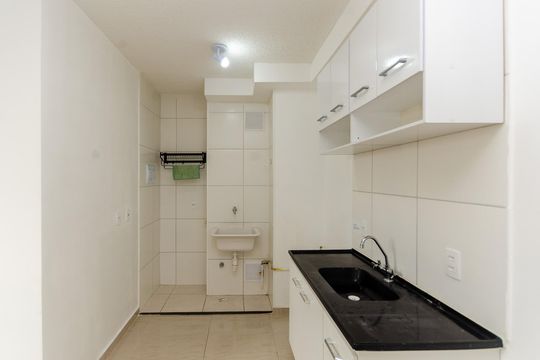 Cozinha de apartamento para alugar com 2 quartos, 35m² em Vila Pirituba, São Paulo