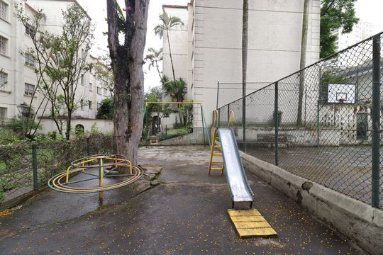 Área comum - Playground de apartamento à venda com 3 quartos, 77m² em Vila Sofia, São Paulo