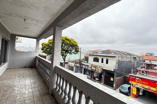 Sala Varanda de casa para alugar com 3 quartos, 160m² em Parque Novo Oratório, Santo André