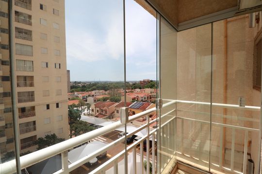 Varanda  de apartamento para alugar com 2 quartos, 57m² em Subsetor Leste - 8 (l-8), Ribeirão Preto