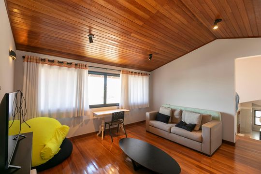SALA DE RECREAÇÃO de casa de condomínio à venda com 3 quartos, 504m² em Bairro das Palmeiras, Campinas