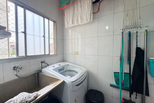 Área de Serviço de apartamento à venda com 2 quartos, 55m² em Paulicéia, São Bernardo do Campo