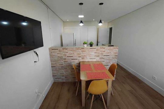 Sala de casa para alugar com 1 quarto, 75m² em Mirandópolis, São Paulo