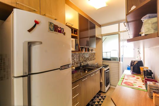 Cozinha de apartamento à venda com 3 quartos, 76m² em Mooca, São Paulo