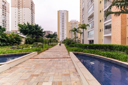 Área externa de apartamento à venda com 3 quartos, 76m² em Mooca, São Paulo