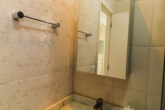 Banheiro da Suíte 3 de apartamento à venda com 3 quartos, 76m² em Mooca, São Paulo