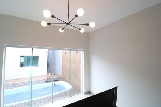 Sala da Varanda de casa para alugar com 3 quartos, 185m² em Nova Uberlândia, Uberlândia