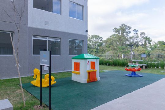 Área comum - Playground de apartamento para alugar com 2 quartos, 34m² em Jaraguá, São Paulo