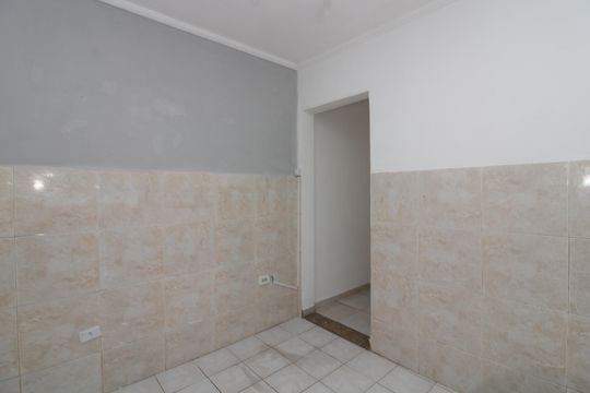 Cozinha de casa para alugar com 1 quarto, 35m² em Jardim Castelo, São Paulo